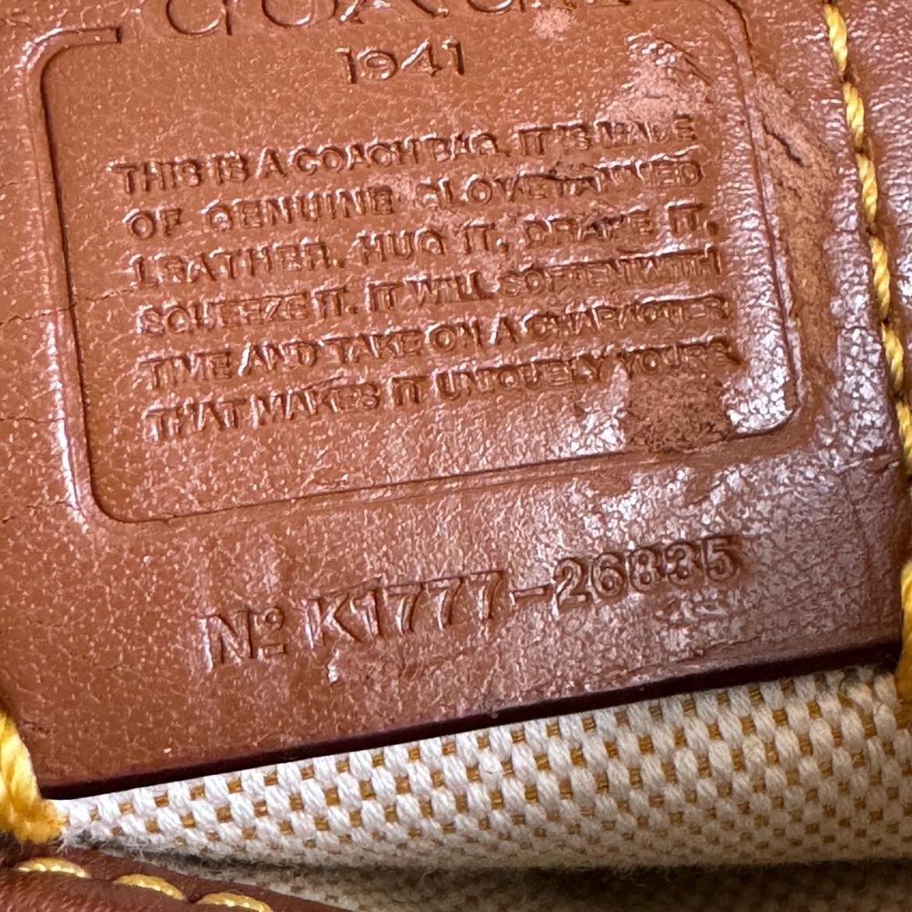 Coach Rogue 17 Bag 1941 With Floral Bow Print Light Green‎ Pink Mini Crossbody - Picture 13 of 15